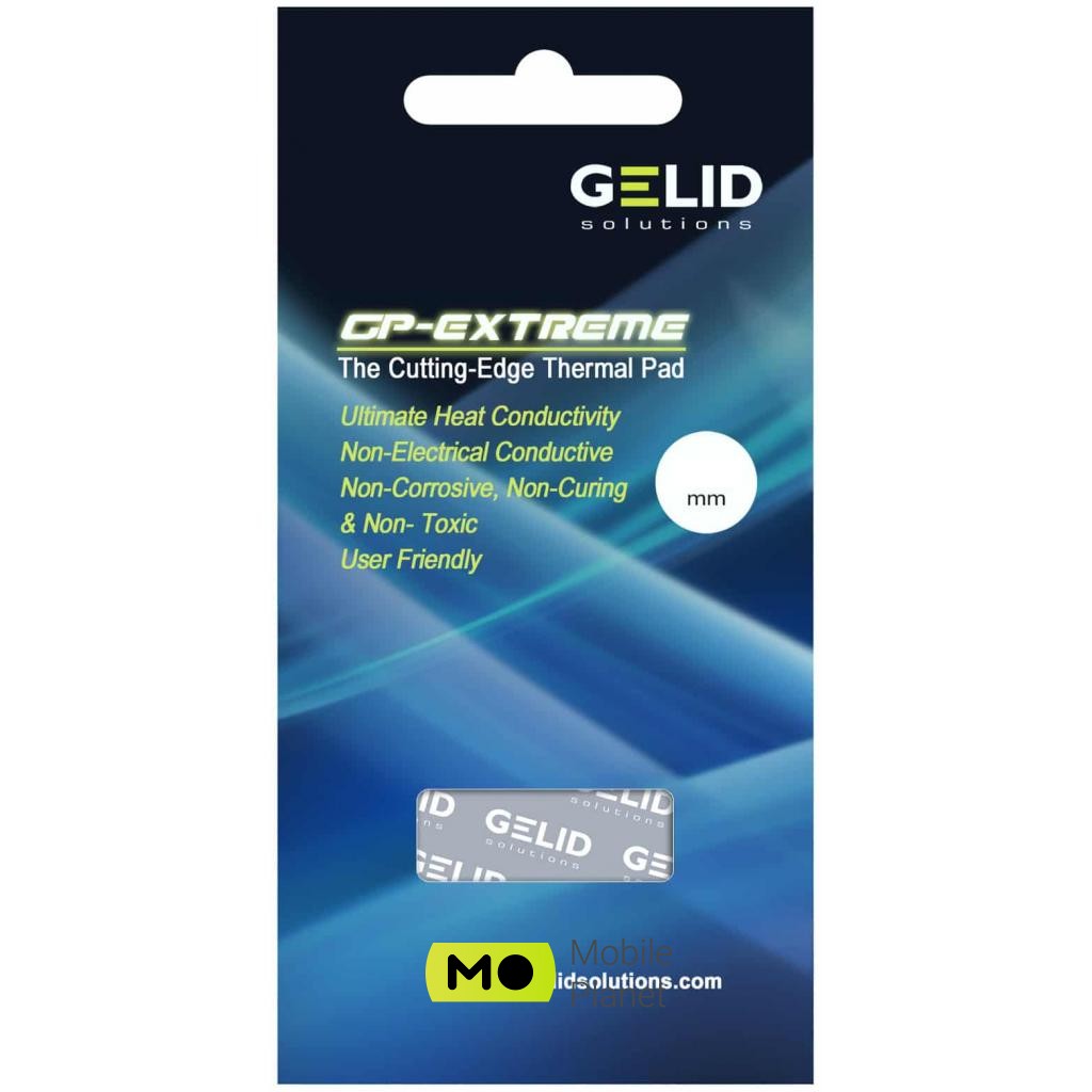 Термопрокладка GELID Solutions GP-Extreme 80x40x1.0 mm (TP-GP01-B) Кількість 1 шт
