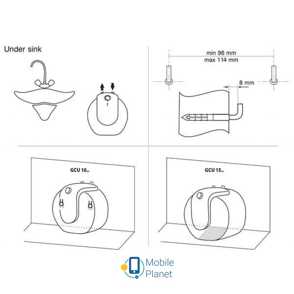Tesy BILIGHT COMPACT 10 U Форма бойлера: прямокутна; Тип