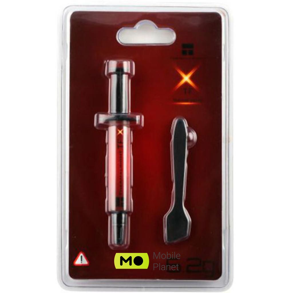 Thermalright TFX 6.2g (UA) Теплопровідність: 14.3 W / mK; Робоча