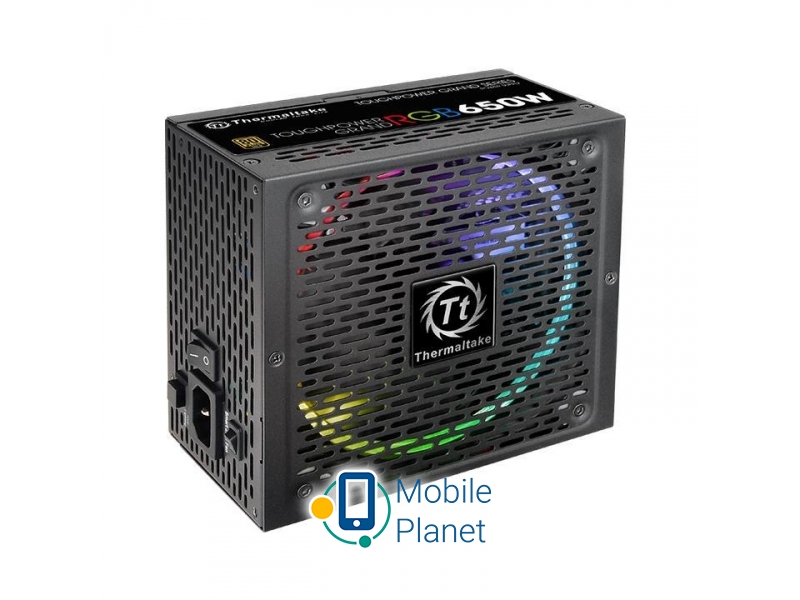 Thermaltake 650W Toughpower Grand Modular RGB 80+ Gold BOX (PS-TPG-0650FPCGEU-R) EU Сертифікат  80 PLUS Gold