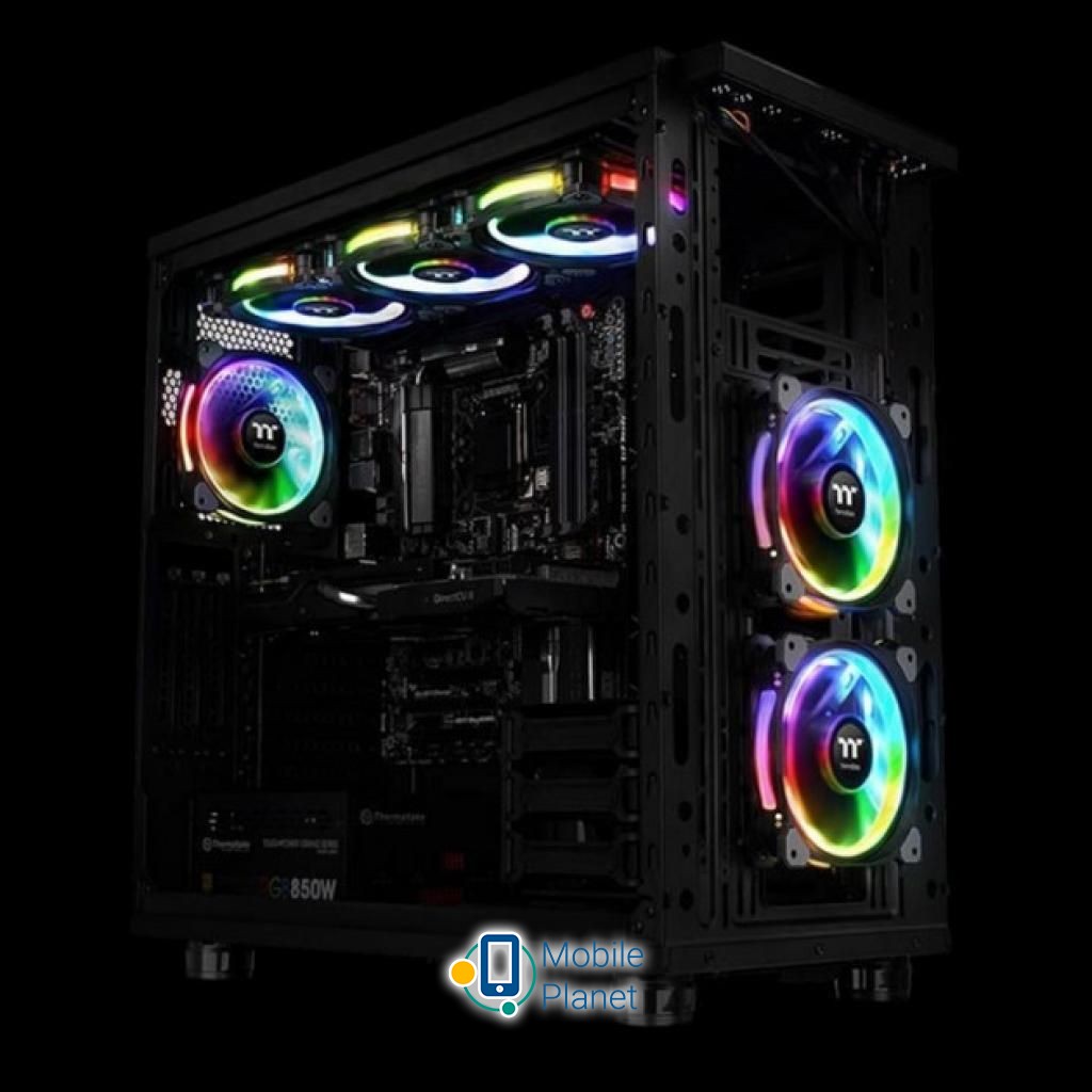 ThermalTake Riing Plus 12 RGB Radiator Fan TT Premium Edition (3-Fan Pa (CL-F053-PL12SW-A) (UA) Количество вентиляторов: 3;