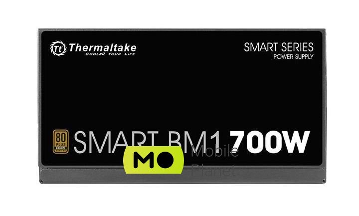 Thermaltake Smart BM1 700W 80 Plus Bronze (PS-SPD-0700MNSABE-1) EU Максимальная мощность, Вт: 700;