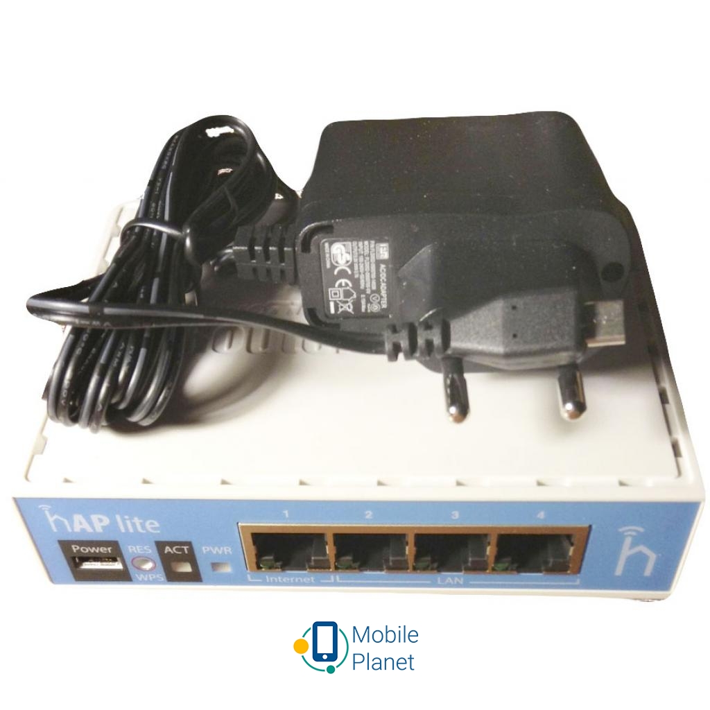 Точка доступу Wi-Fi Mikrotik RB941-2nD Точка доступу Wi-Fi Mikrotik RB941-2nD - це