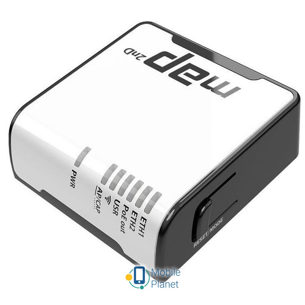 Точка доступу Wi-Fi Mikrotik RBmAP2nd Тип антени  побудований -in/non -removable 