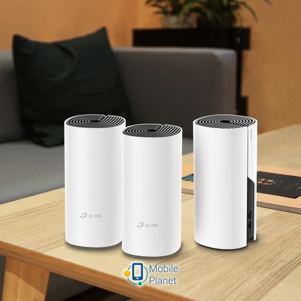 Точка доступу Wi-Fi TP-Link DECO-M4-3-PACK (UA) Безпека інформації WPA-PSK, WPA2-PSK