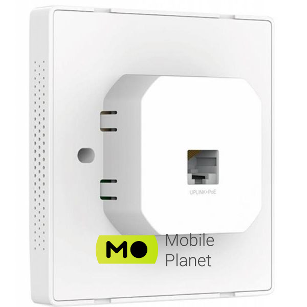 Точка доступу Wi-Fi TP-Link EAP115-wall (UA) Стандарти мереж b (до 11 Мбіт/с), g (до 54 Мбіт/с), n (до 300 Мбіт/с)