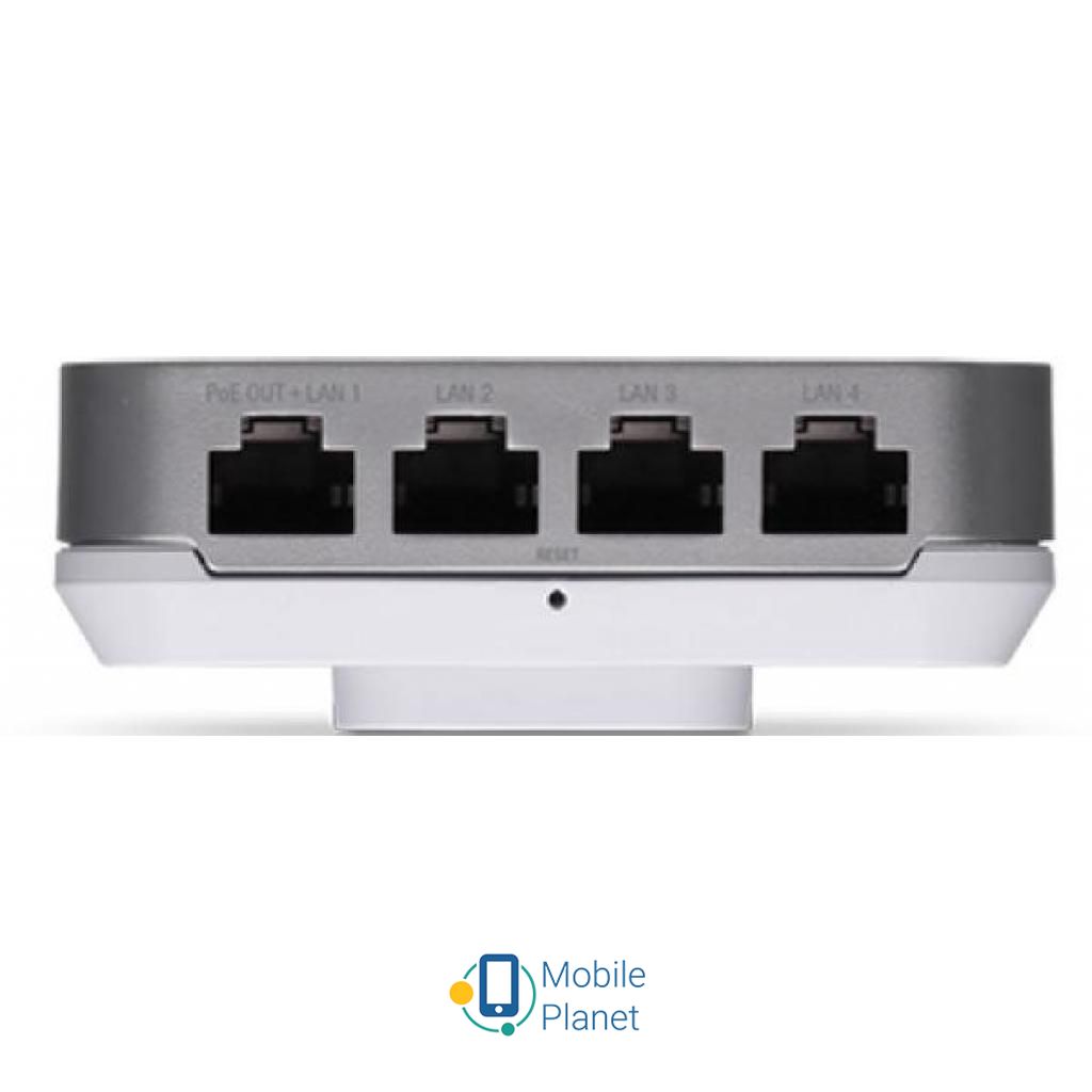 Точка доступу Wi-Fi Ubiquiti UAP-IW-HD (UA) Стандарти мереж: ac (до 1.7 Гбіт / с),