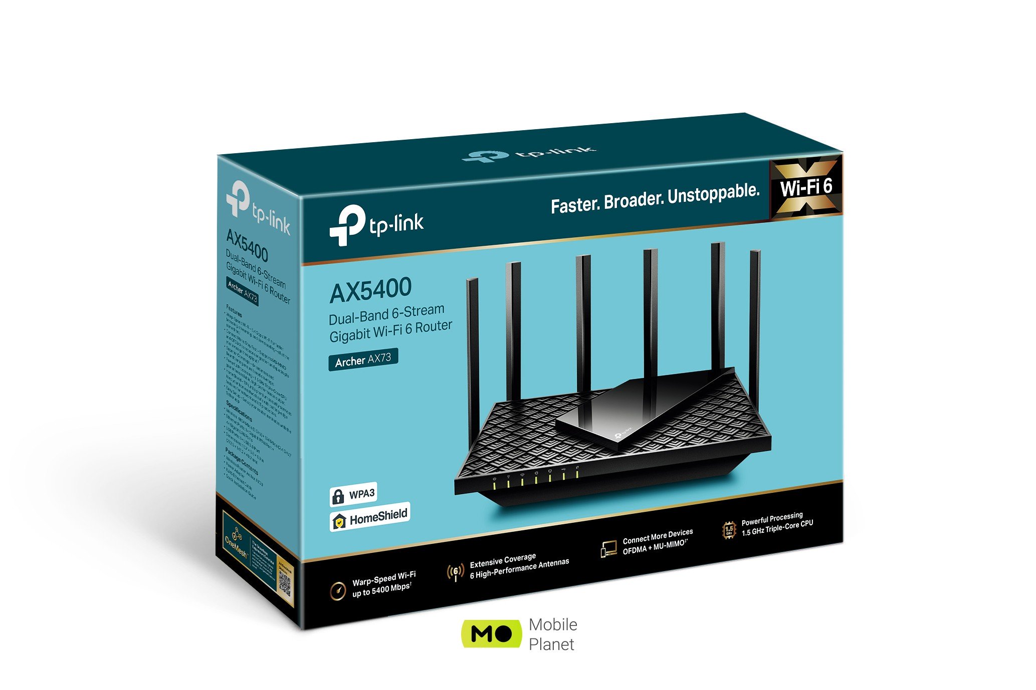 TP-Link ARCHER AX73 Режими роботи: режим роутера;