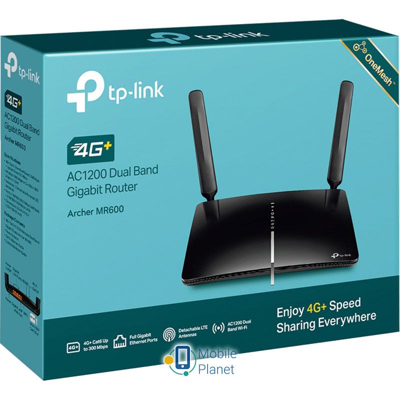 TP-LINK Archer MR600 (UA) Тип интерфейса WAN Gigabit Ethernet