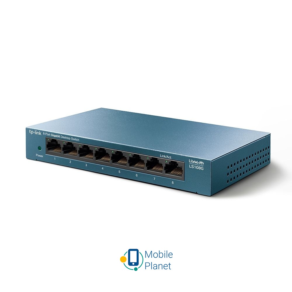 TP-Link LiteWave (LS108G) (UA) Охолодження пасивне