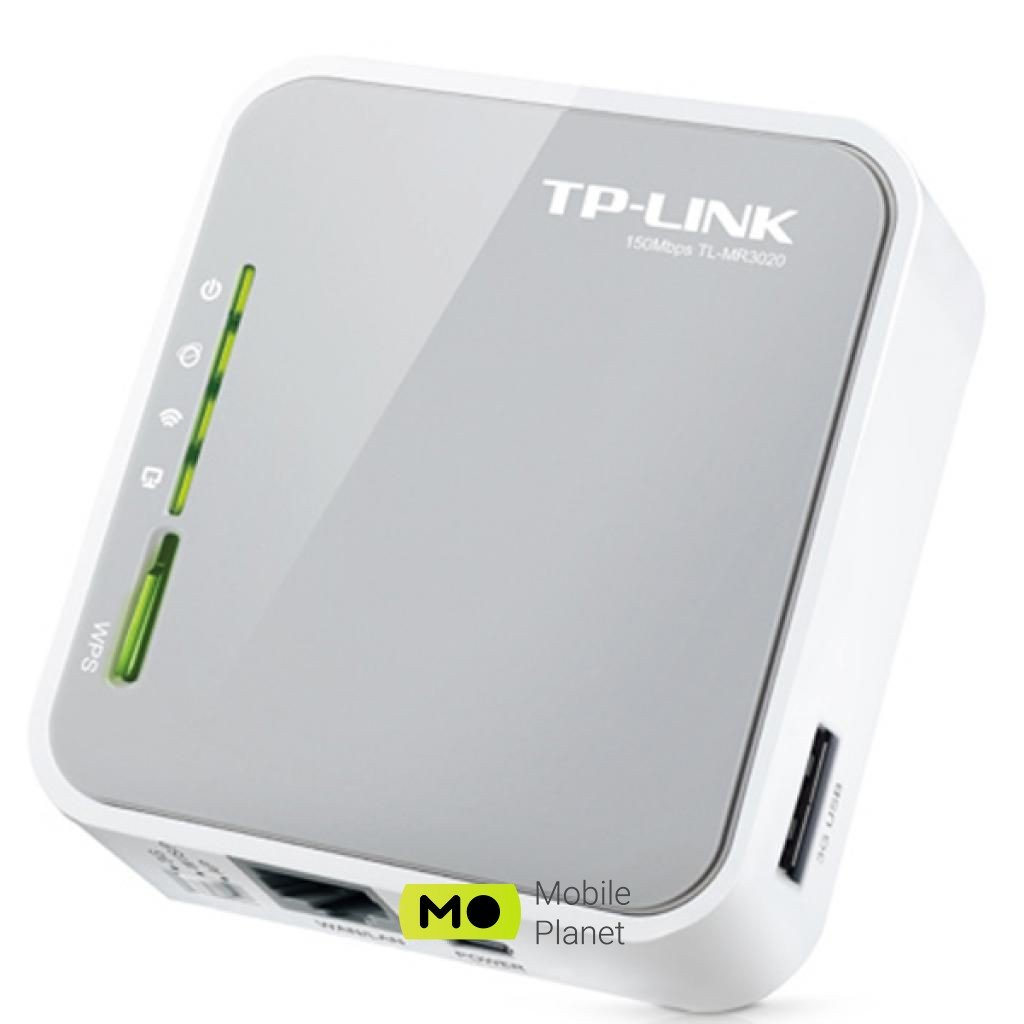 TP-Link TL-MR3020 (UA) Робоча частота 2.4 ГГц