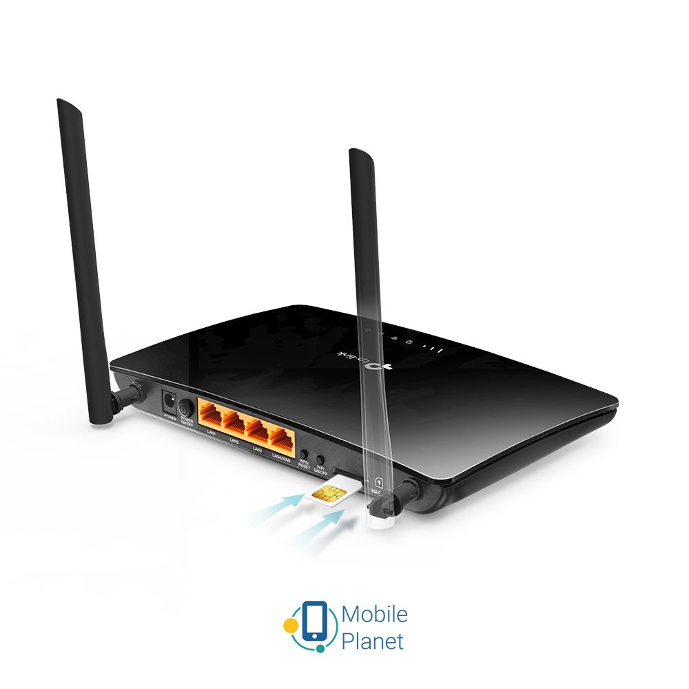 TP-Link TL-MR4500 AC1200 4G LTE (ARCHER-MR400) (UA) Стандарт зв'язку IEEE 802.11  B; G; n; AC; A 