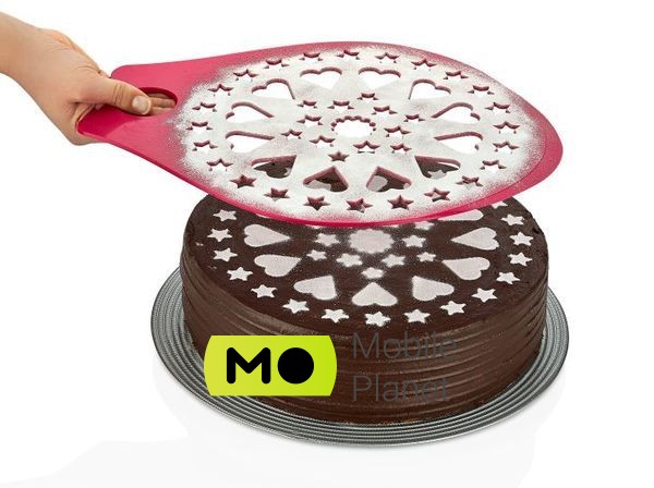 Трафарет кондитерский Qlux, 35х27 см (L-00335) (UA) Можно мыть в посудомоечной машине Да