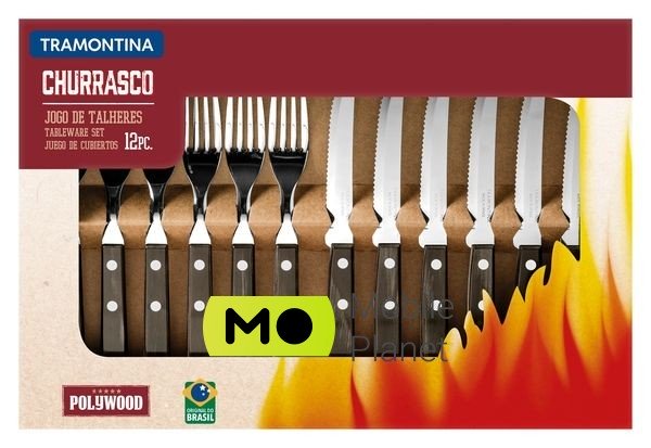Tramontina Barbecue Polywood, 12 предметов (21199/903) (UA) Серия: Barbecue; Назначение: для