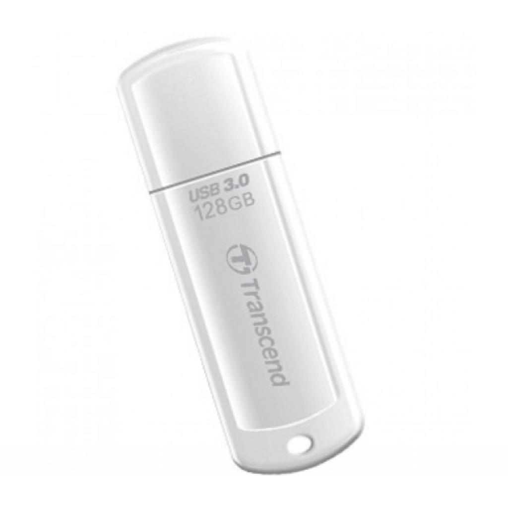 Transcend 128GB JetFlash 730 White USB 3.0 (TS128GJF730) (UA) Матеріал тіла  Пластик 