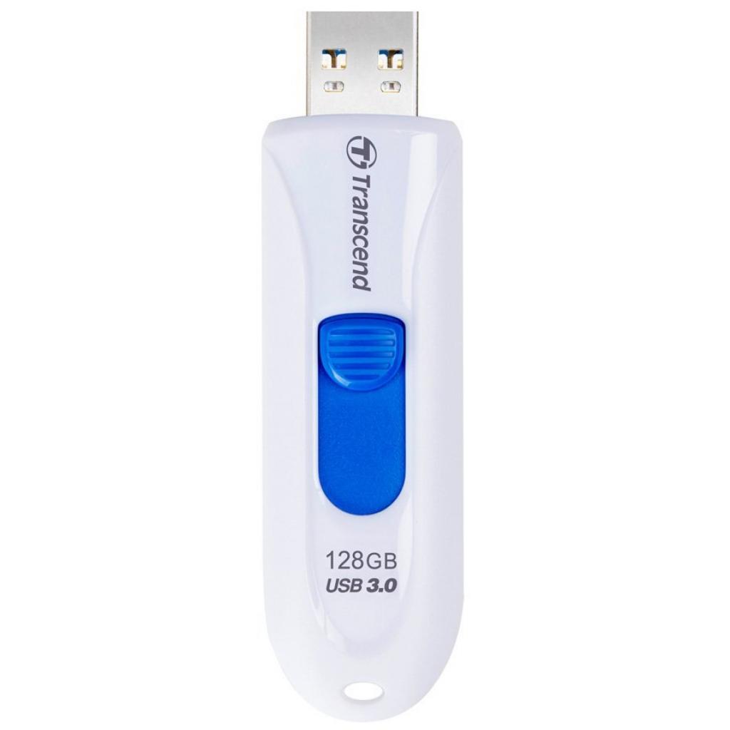 Transcend 128GB JetFlash 790 White USB 3.0 (TS128GJF790W) (UA) Тип: С выдвижным USB,