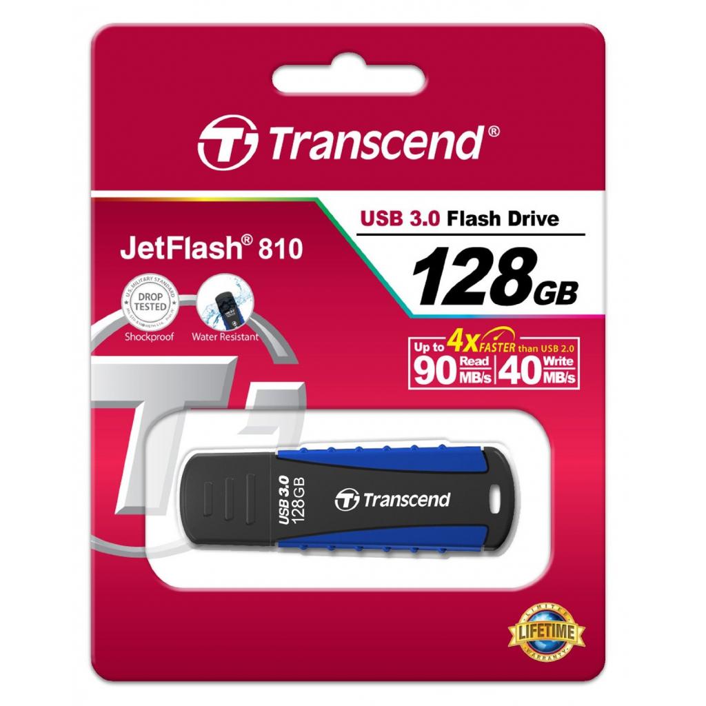 Transcend 128GB JetFlash 810 Rugged USB 3.0 (TS128GJF810) (UA) Тип: Высокоскоростные,