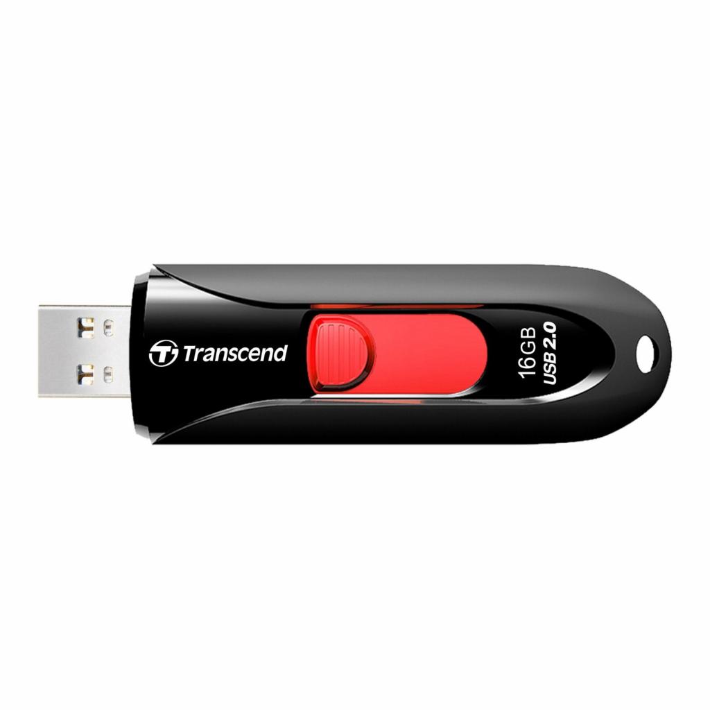 Transcend 16Gb JetFlash 590 (TS16GJF590K) Інтерфейс  USB 2.0 <==> Матеріал корпусу 