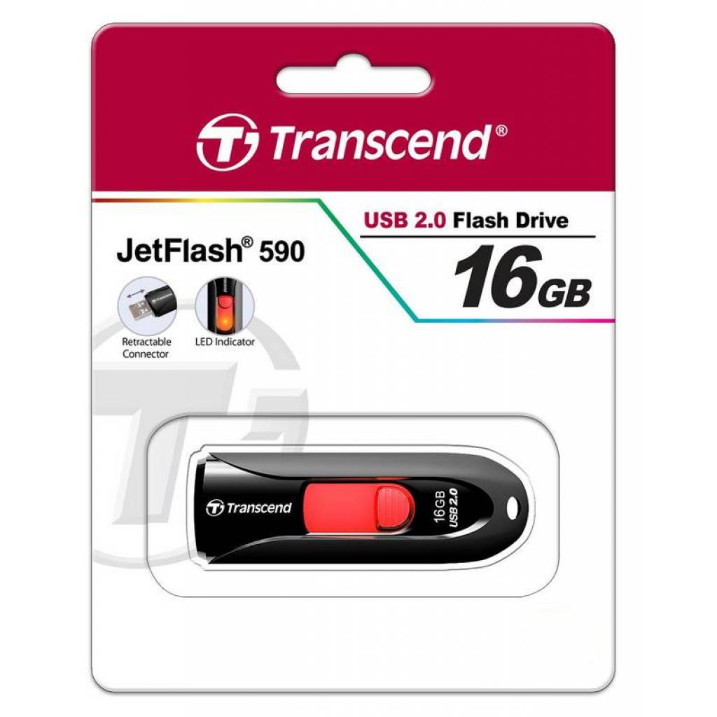 Transcend 16Gb JetFlash 590 (TS16GJF590K) Виробник  Трансценція 