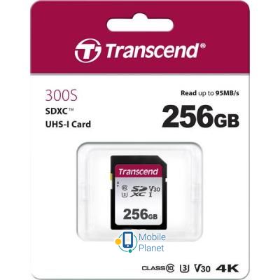 Transcend 256GB SDXC class 10 UHS-I (TS256GSDC300S) (UA) Тип карты памяти SD