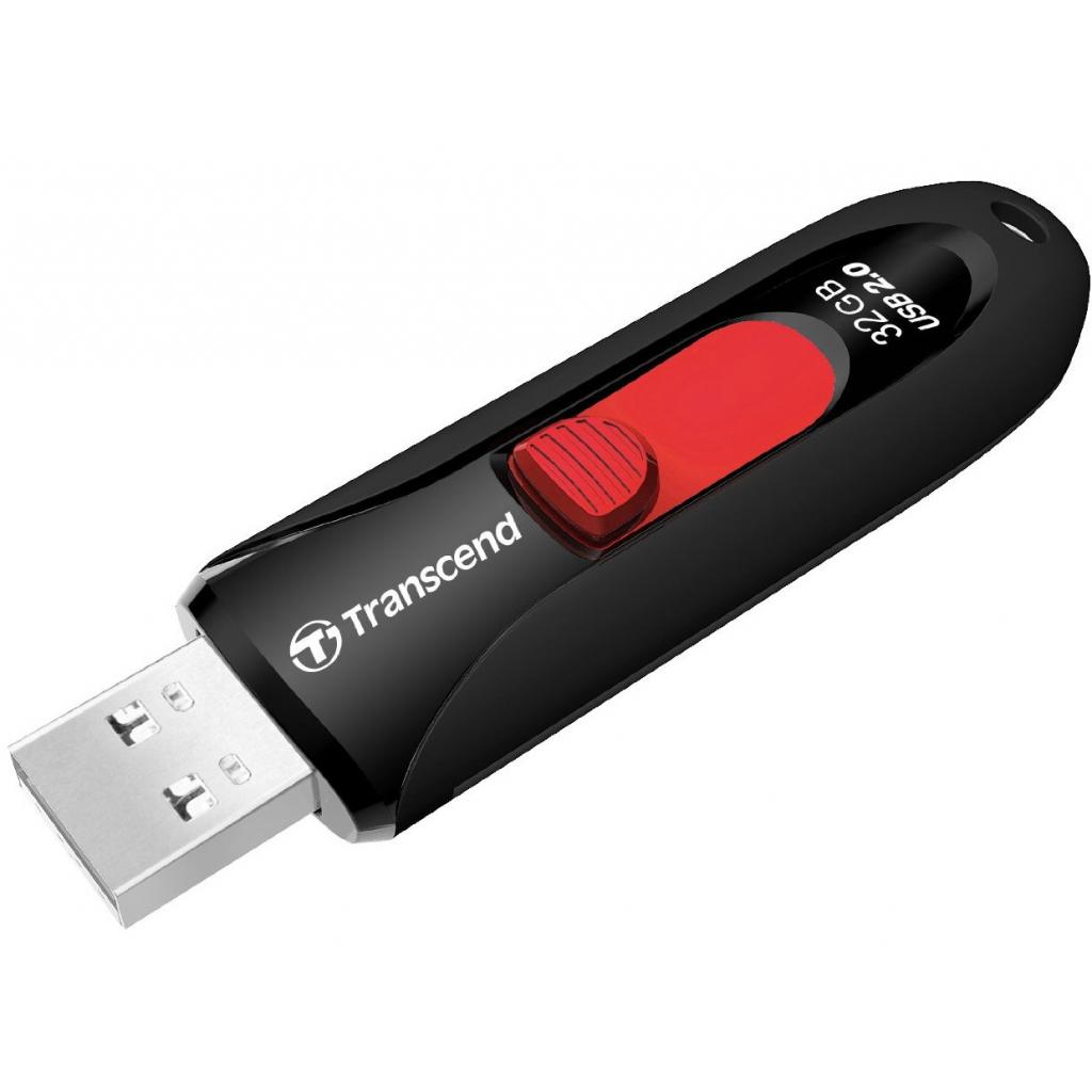 Transcend 32GB JetFlash 590 USB 2.0 (TS32GJF590K) (UA) Тип: Класичні, С висувним USB;