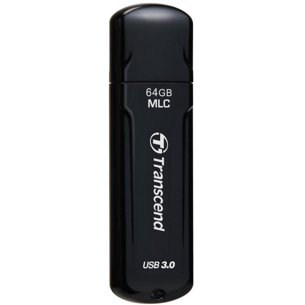 Transcend 64GB JetFlash 750 USB 3.0 (TS64GJF750K) (UA) Тип: Класичні, Високошвидкісні;