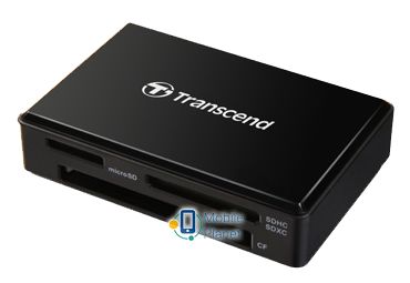 Transcend TS-RDF8K2 Black (UA) Інтерфейс підключення: USB 3.0;