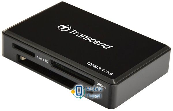 Transcend TS-RDF9K2 Black (UA) Інтерфейс підключення: USB 3.1;