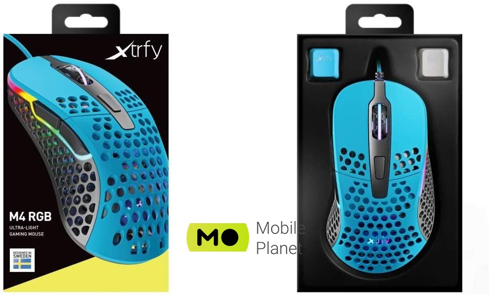 Xtrfy M4 RGB (XG-M4-RGB-BLUE) (UA) Тип манипулятора: мышь;