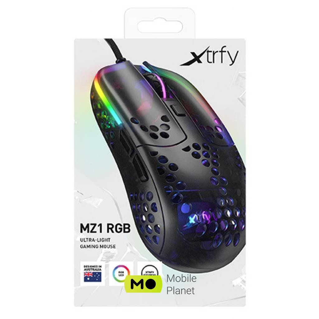 Xtrfy MZ1 RGB Black (XG-MZ1-RGB) (UA) Тип: Геймерські; Підключення: