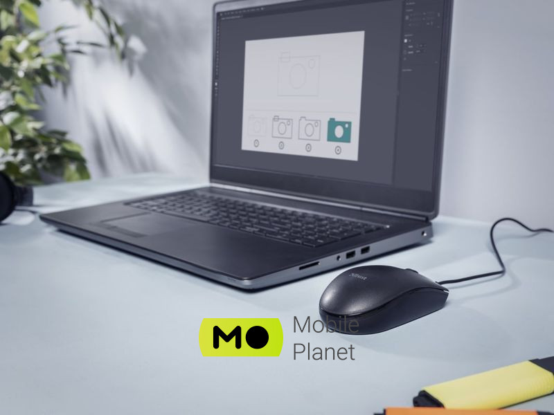 Trust Basi USB Black (24271_TRUST) (UA) Кількість кнопок 3