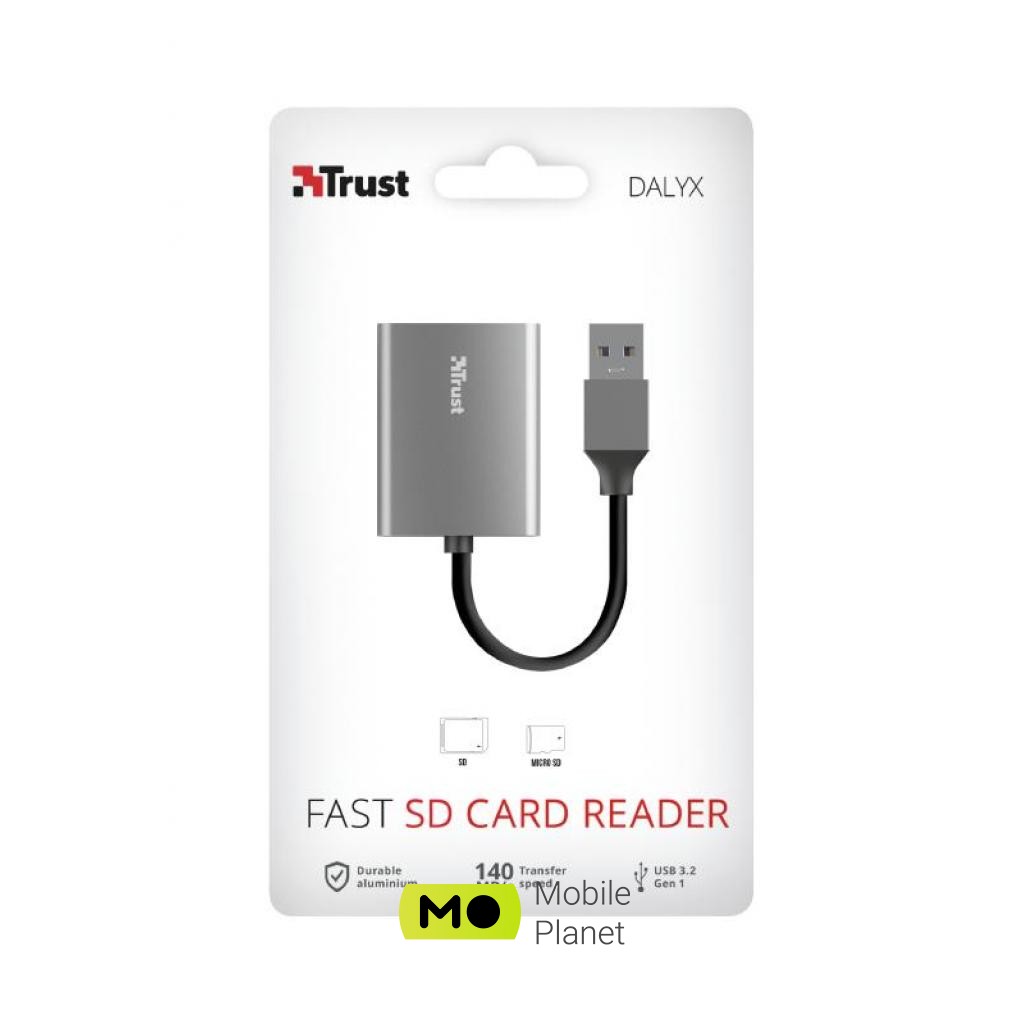 Trust Dalyx Fast USB 3.2 Card reader (24135) (UA)