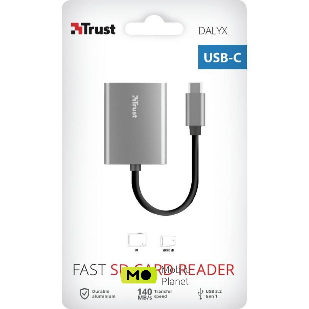 Trust Dalyx Fast USB-С Card reader (24136) (UA)