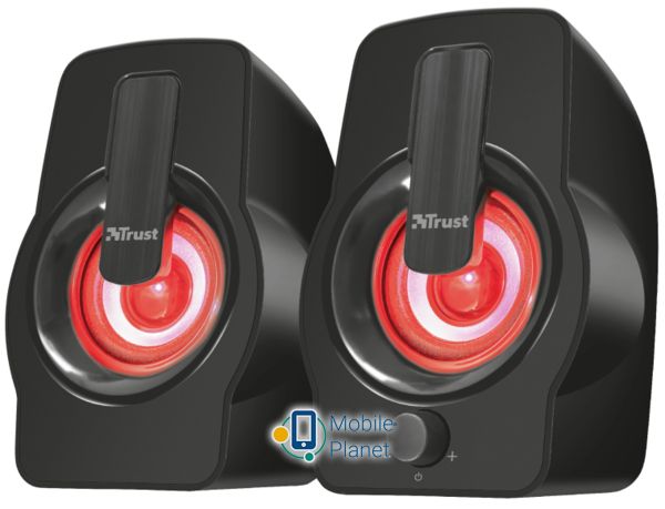 Trust Gemi RGB 2.0 Speaker Set Black USB (22948) (UA) Внешний усилитель Нет
