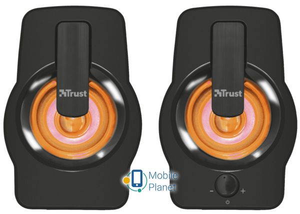 Trust Gemi RGB 2.0 Speaker Set Black USB (22948) (UA) Мощность сателлитов (RMS), Вт 2 x 6