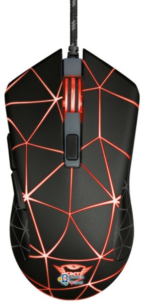 Trust GXT 133 Locx Gaming Mouse (22988) (UA) Роздільна здатність, dpi  800 - 4000 <==> Особливості 