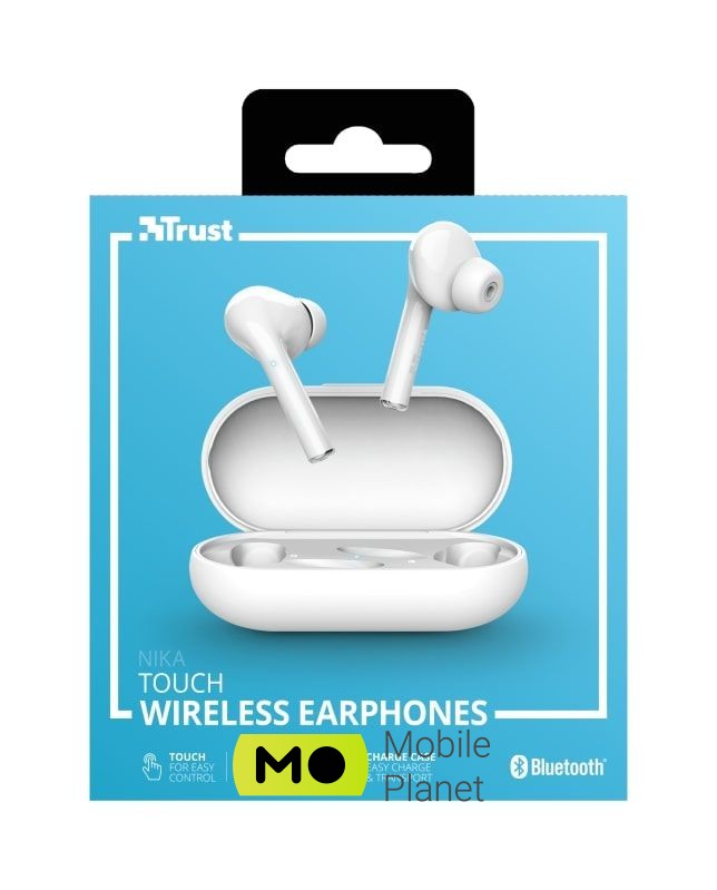 Trust Nika Touch (White) (23705) (UA) Довжина кабелю/радіус дії 10 м