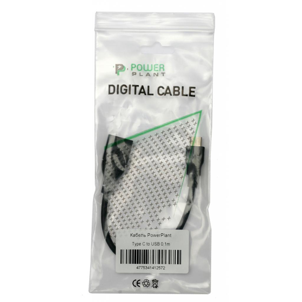 Type C to USB 0.1m PowerPlant (KD00AS1257) (UA) Тип: кабель; Тип Вхід: USB Type-C; Тип