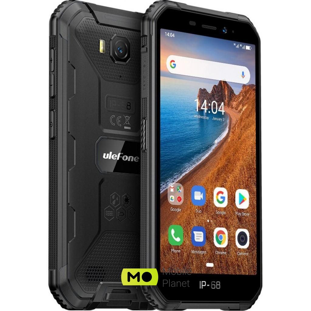 Ulefone Armor X6 2 / 16GB Black (6937748733423) (UA) Форм-фактор моноблок
