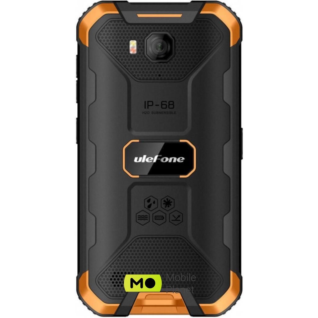 Ulefone Armor X6 2 / 16GB Black Orange (6937748733430) (UA) Форм-фактор: моноблок; Кількість