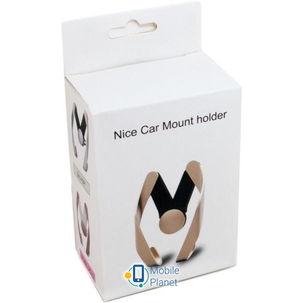 Универсальный автодержатель EXTRADIGITAL Mount Holder ExtraDigital Silver (CRM4119) (UA) Тип крепления: дефлектор; Вес: 25