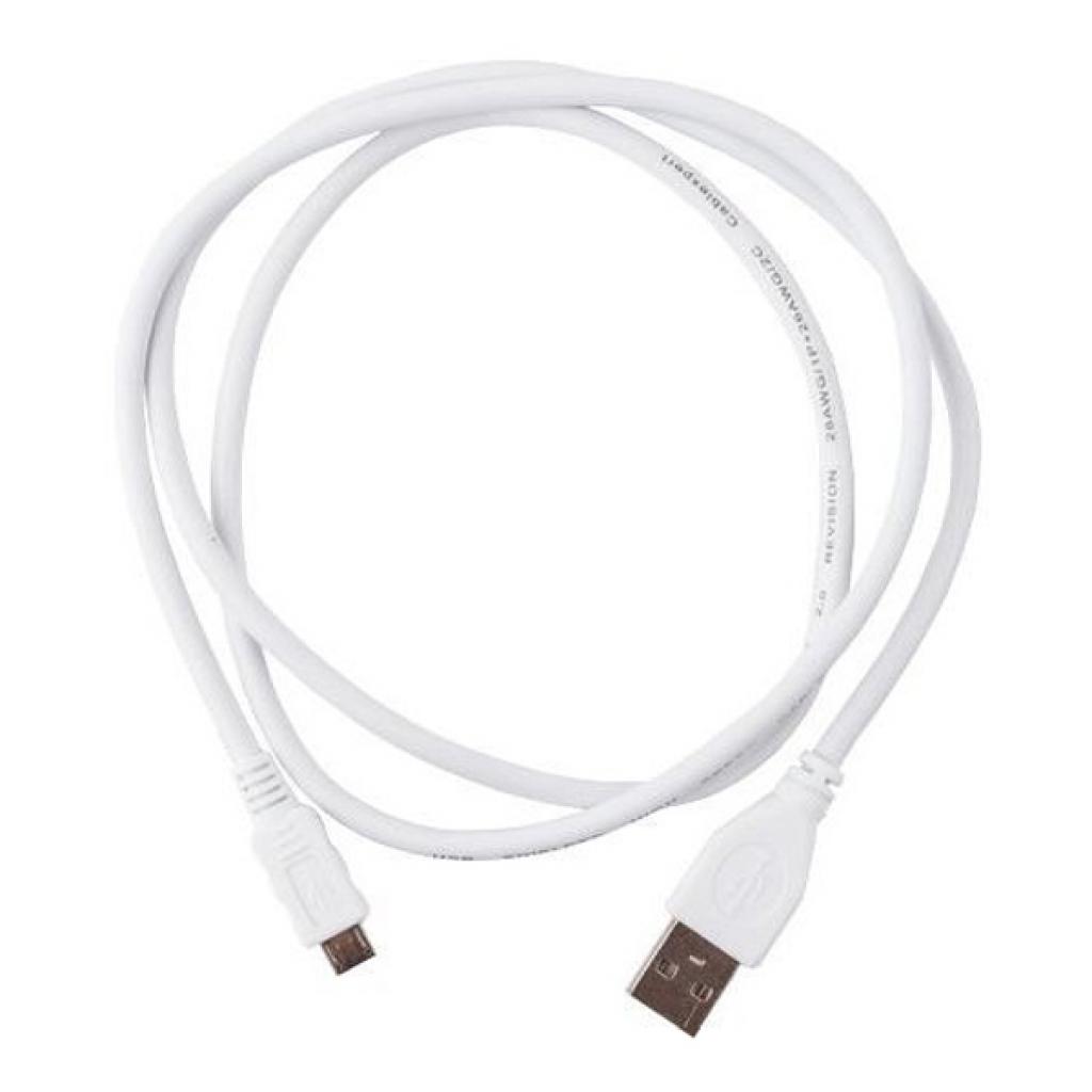 USB 2.0 AF to Micro 5P Cablexpert (CCP-mUSB2-AMBM-W-0.5M) Тип: кабель; Тип Вход: USB 2.0; Тип