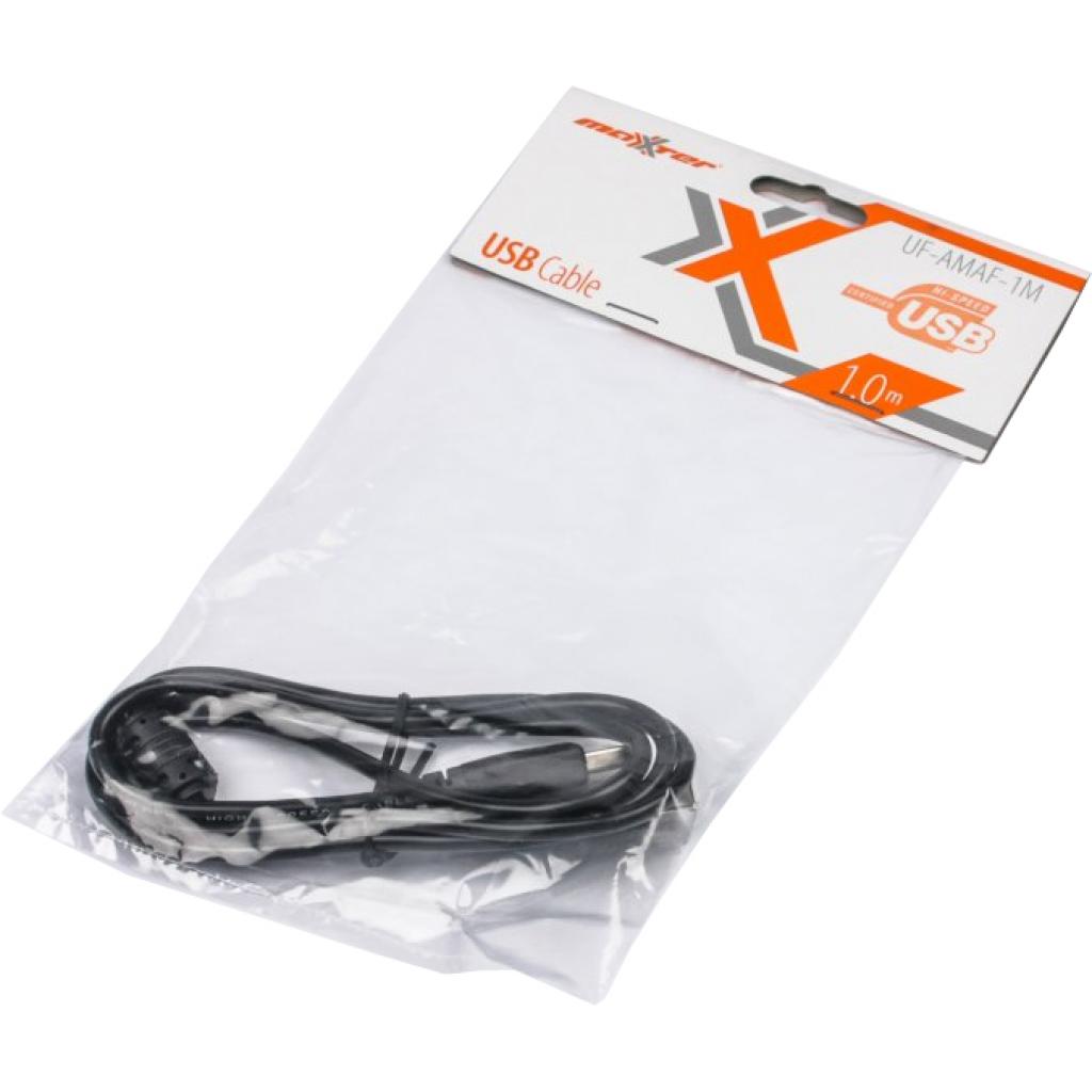 USB 2.0 AM/AF 1.0m Maxxter (UF-AMAF-1M) Тип: подовжувач; Тип Вхід: USB 2.0;