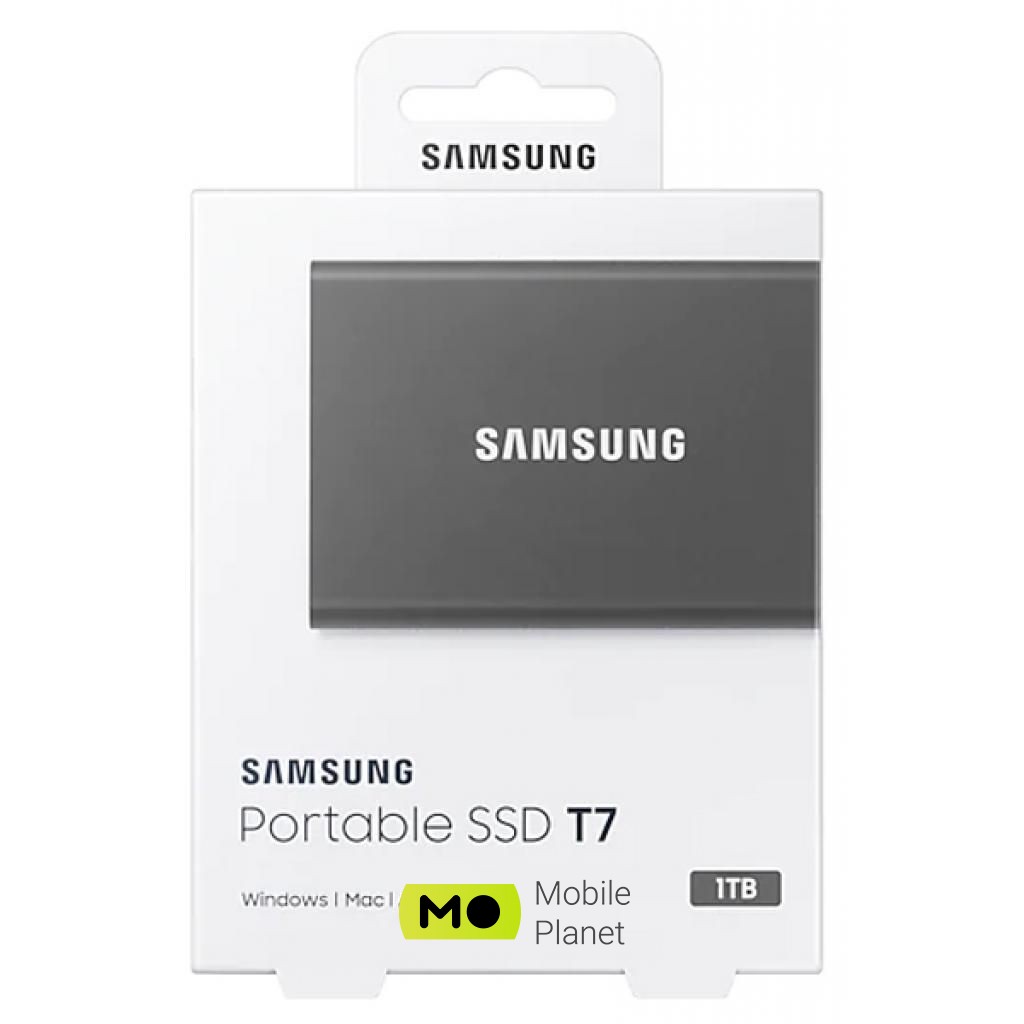 USB 3.2 1TB T7 Samsung (MU-PC1T0T/WW) Форм-фактор portable