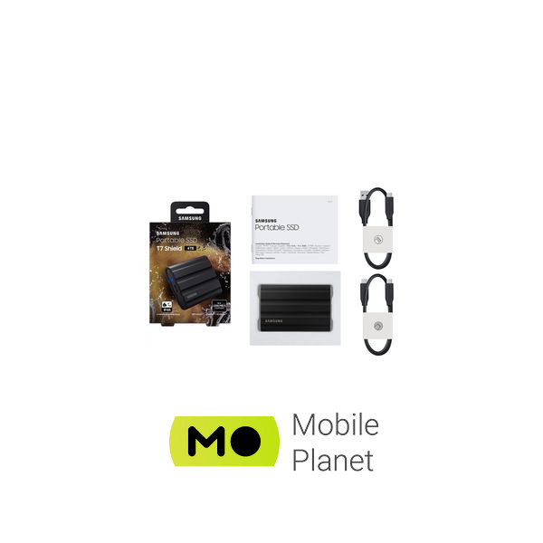USB 3.2 2TB T7 Shield Samsung (MU-PE2T0S/EU) (UA) Тип накопичувача: зовнішній;