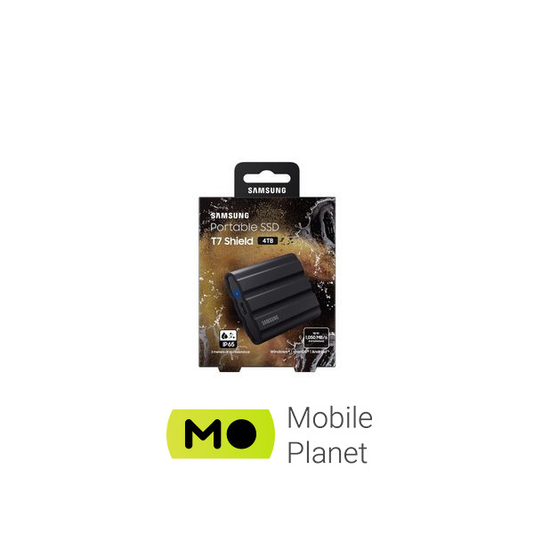 USB 3.2 2TB T7 Shield Samsung (MU-PE2T0S/EU) (UA) Типоразмер М2 -