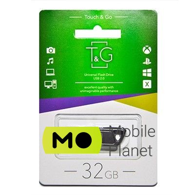 USB 32GB T&G 114 Metal Series (TG114-32G) Интерфейс USB 2.0