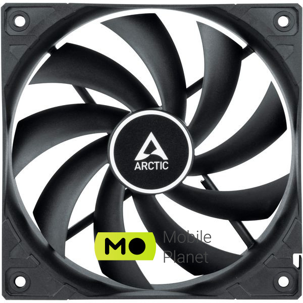 Вентилятор ARCTIC F12 PWM PST Black (ACFAN00200A) (UA) Воздушный поток 53 CFM