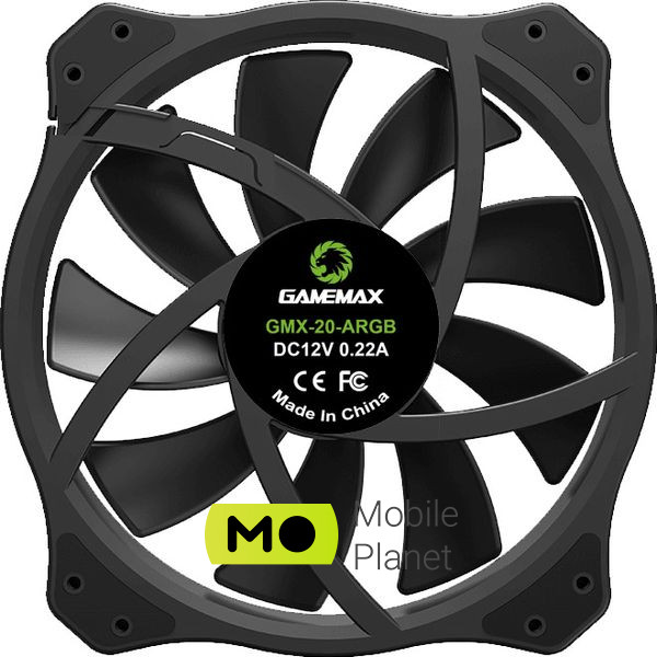 Вентилятор GAMEMAX GMX-20-ARGB (UA) Модель GMX-20-ARGB