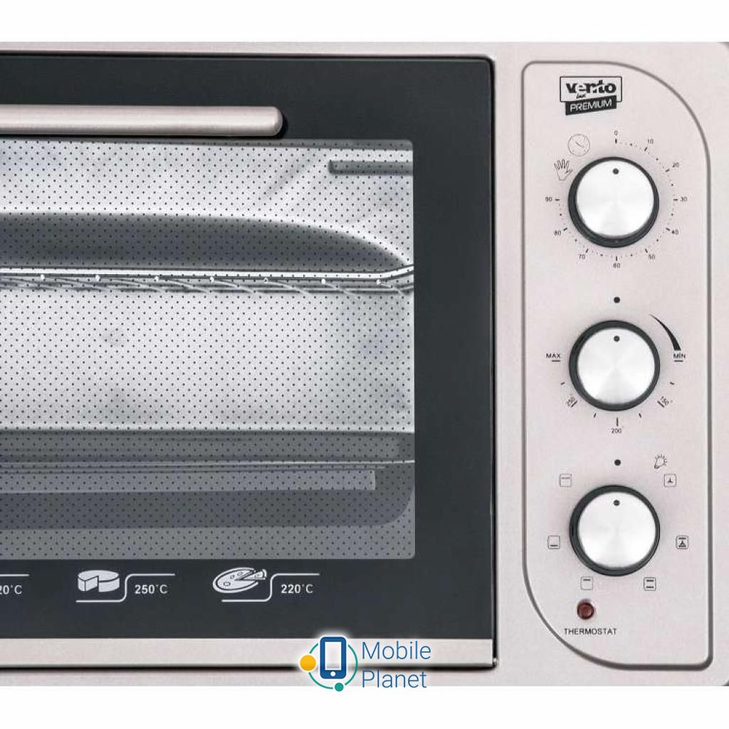 VENTOLUX NIKA 45 (BK/X) 2G Режимы выпечка, запекание, размораживание